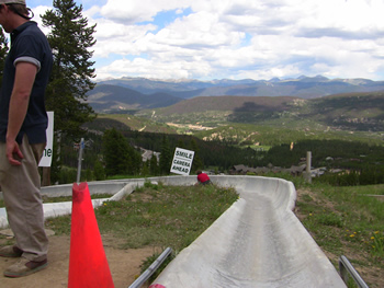 Alpine Slide Starting Line