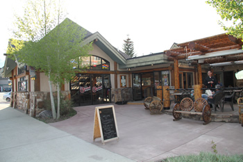 Silverheels Restaurant entrance
