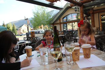 Riesling wine at Silverheels