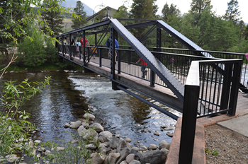 Blue River at Silverthorne Pavilion