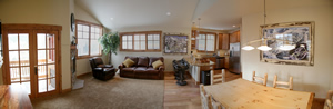 Ski Silverthorne Lodge living room
